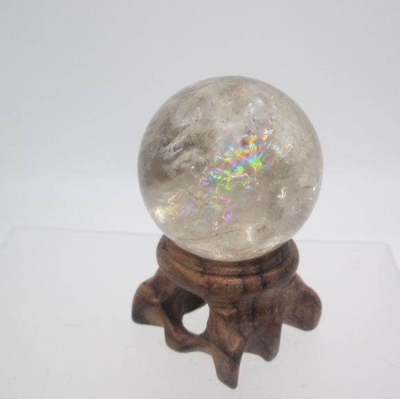 Rainbow Quartz Crystal Sphere