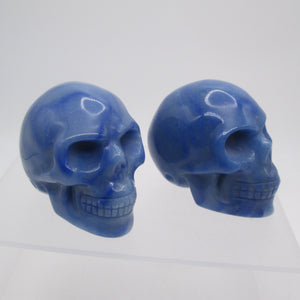 Blue Aventurine Skull