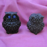 Black Obsidian Wise Owl