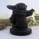 Black Obsidian Baby Yoda