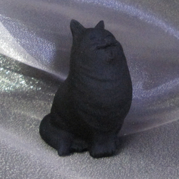 Black Obsidian Happy Kitty