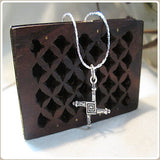 Bridget's Cross Sterling Silver Necklace Box Set