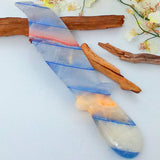 Blue Onyx Carved Dagger