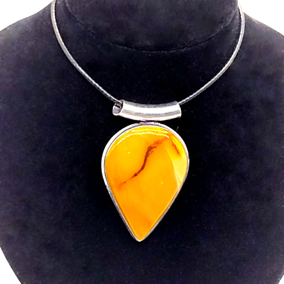 Mookaite Sterling Silver Necklace