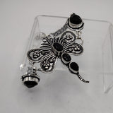 Black Onyx Butterfly Bracelet