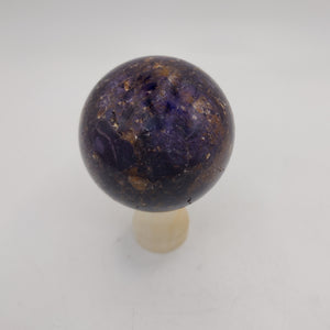 Lepidolite Sphere & Stand