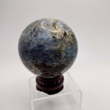 Blue Kyanite Sphere & Stand