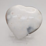 Orca Agate Heart