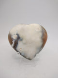 Orca Agate Heart