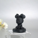 Black Obsidian Baby Micky & Minnie