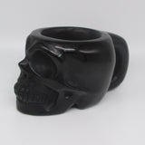 Black Obsidian Skull Mug