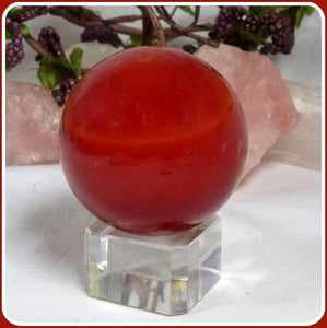 Red Jasper Sphere & Stand