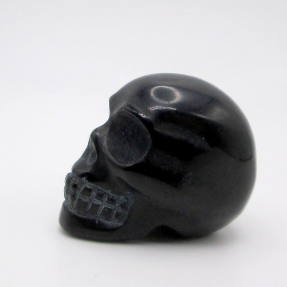 Black Obsidian Skull Totem
