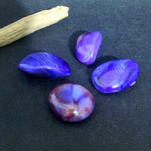 Purple Botswana Agate – Mystical Moons