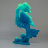 Luminous Stone Blue Mermaid & Seahorse