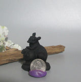 Black Obsidian Lucky Mouse