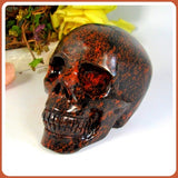 Mahogany Obsidian Skull