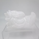 Selenite Dragonhead