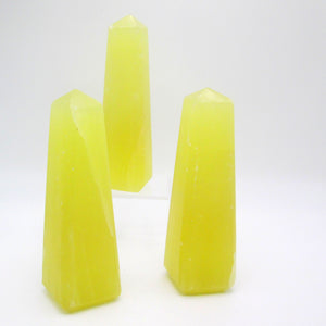 Lemon Calcite Points