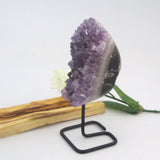 Amethyst Cluster & Stand