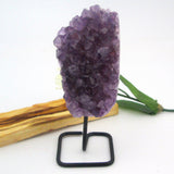 Amethyst Cluster & Stand