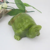 Green Jade Turtle Totem
