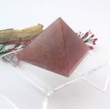 Strawberry Quartz Pyramid