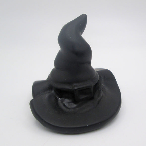 Black Obsidian Witch Hat
