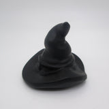 Black Obsidian Witch Hat