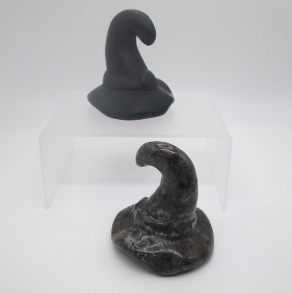 Black Obsidian Witches Hat