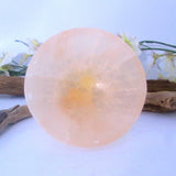 Orange Selenite Bowl