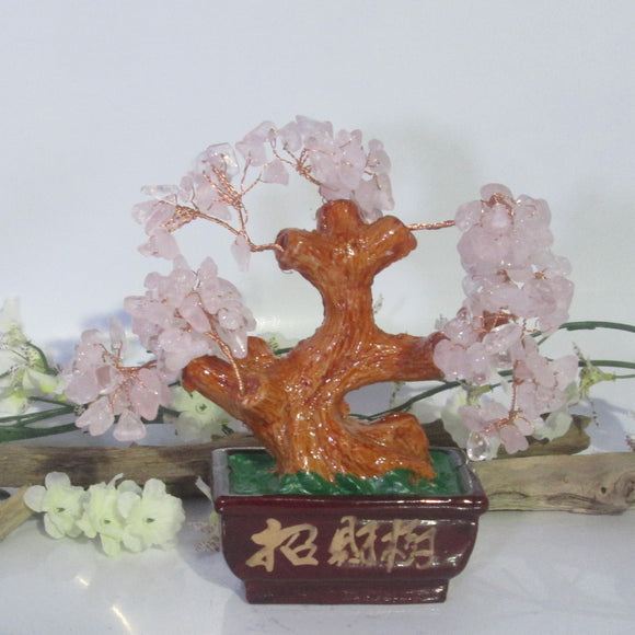 Rose Quartz Tree of Life