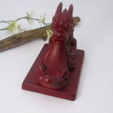 Dragon Head Rosewood Sphere Stand