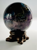 Fluorite Sphere & Stand