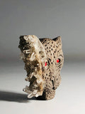 Fearless Leopard Crystal Quartz Gemstone Cluster Totem