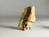 Skull Crystal Quartz Gemstone Cluster Totem