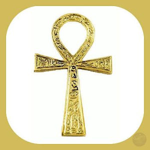 Brass Ankh Ritual Items Mystical Moons