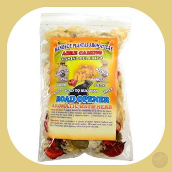 Road Opener Aromatic Herbal Bath Oils & Herbs Mystical Moons