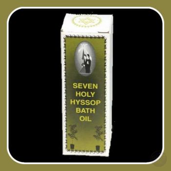 Seven Holy Hyssop Bath Oil Oils & Herbs Mystical Moons