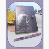 Witches Spell With Pen Journal Mystical Moons